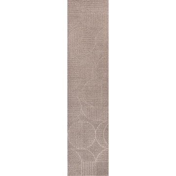 Nordby Geometric Arch Scandi Striped Area Rug
